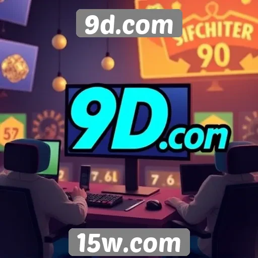 Popularidade de 9d.com entre jogadores brasileiros